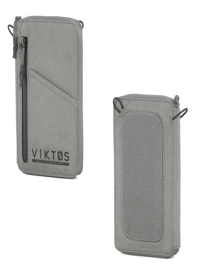 VIKTOS Upscale Travel Wallet | Durable Weather-Resistant Compact Lightweight Tactical Everyday Carry Outdoor Storage Accessory Reinforced with a Carbon Fiber Chassis | 7.5" H x 4.5" W x 1" D, Greyman - Image 3